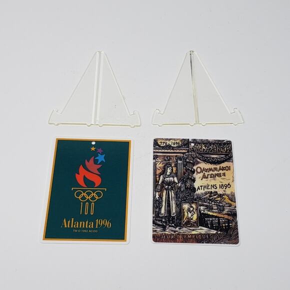 1996 Hallmark Invitation to the Games Holiday Christmas Display - Picture 4 of 5